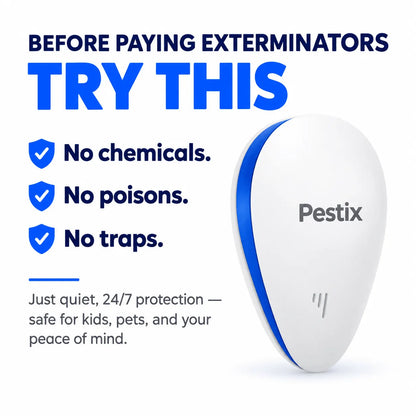 Pestix™ 2026 Upgraded Pest Repeller - Banish Pests For Good