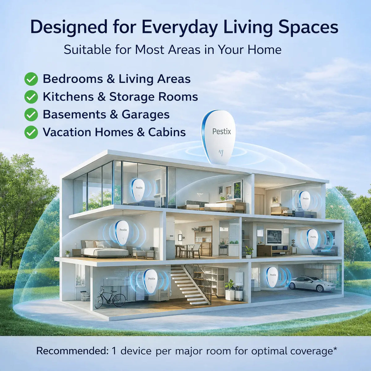 Pestix™ 2026 Upgraded Pest Repeller - Banish Pests For Good